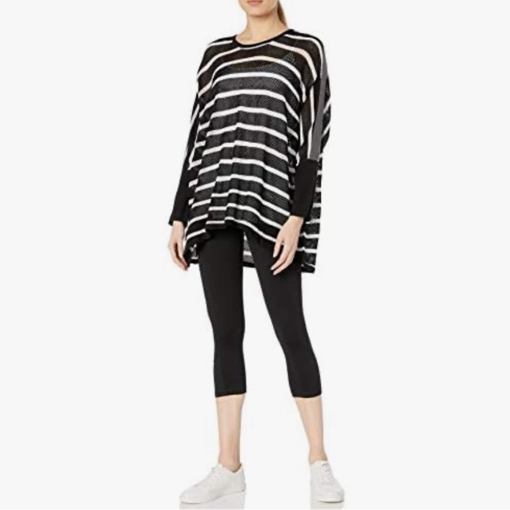 Blanc Noir Drape Sweater